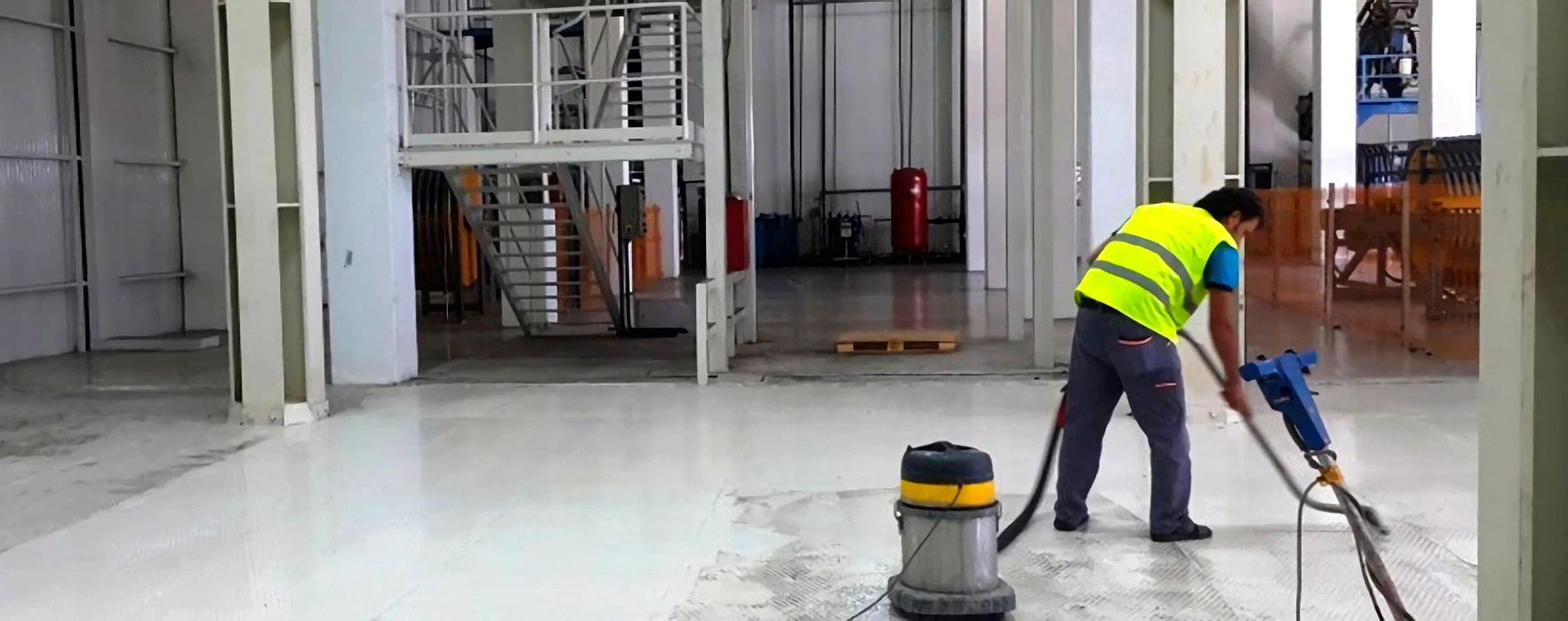 Limpieza post-obra Antártida